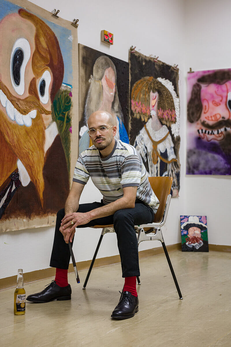 Maximiliano Leon emerging and promising Artist on Munchies Art Club ...